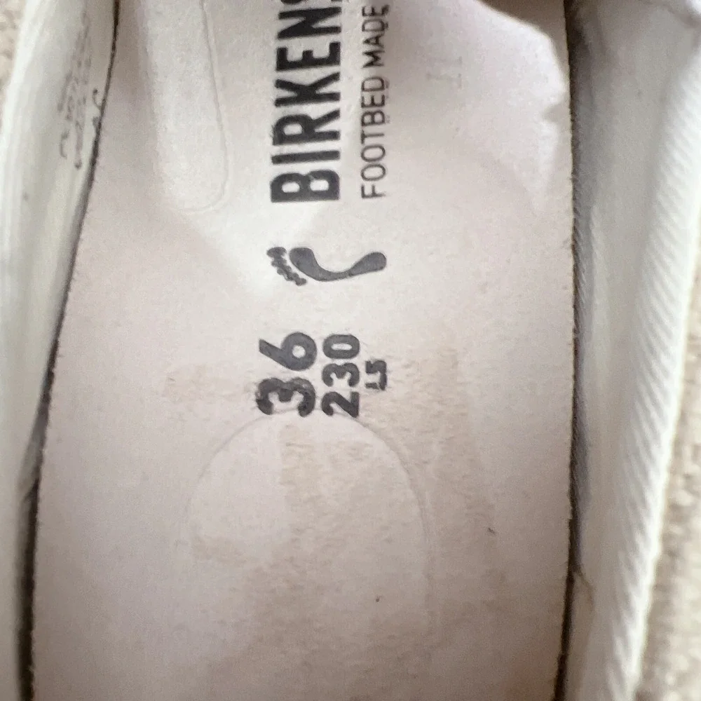 Birkenstock Oswego Casual Shoe Loafer Sandcastle Canvas Womens EU 36 US 5- 5.5 - Picture 11 of 11